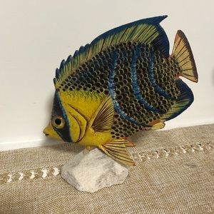 Blue tang fish figurine